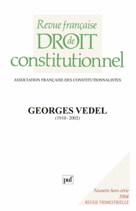 RFDC 2004, n° HS