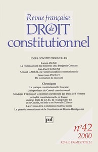 RFDC 2000, n° 42