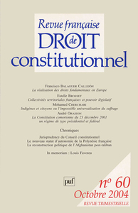 RFDC 2004, n° 60