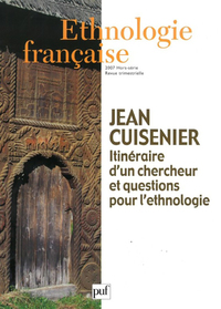 Ethnologie française 2007, n° HS