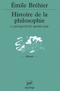 HISTOIRE DE LA PHILOSOPHIE - TOME 1