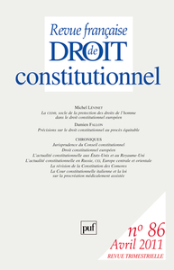 RFDC 2011, n° 86