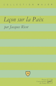 Leçon sur la Paix