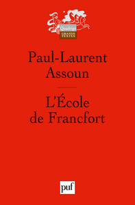 L'ECOLE DE FRANCFORT.