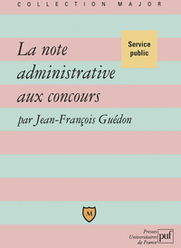 LA NOTE ADMINISTRATIVE AUX CONCOURS