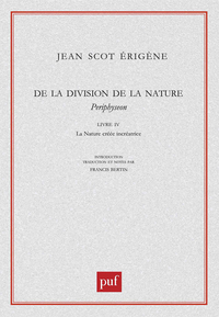 De la division de la Nature. Livre IV