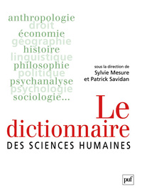 Le dictionnaire des sciences humaines