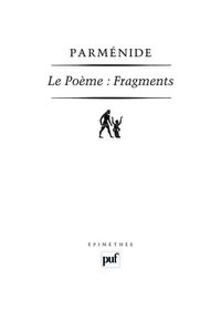 LE POEME. FRAGMENTS