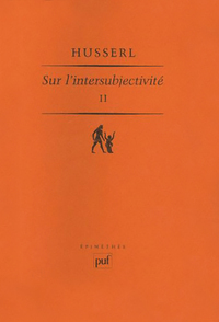 Sur l'intersubjectivité. Tome II