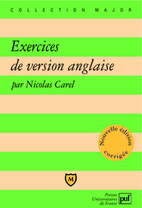 Exercices de version anglaise (ne