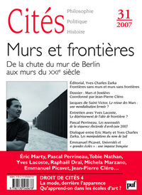 CITES 2007, N  31 - MURS ET FRONTIERES