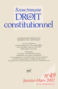 RFDC 2002, n° 49