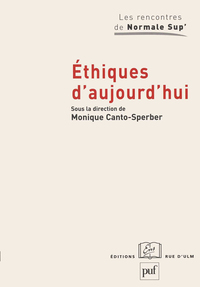 Éthiques d'aujourd'hui. Séminaire 1