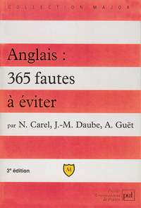 Anglais : 365 fautes à éviter