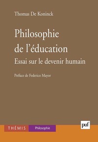 PHILOSOPHIE DE L'EDUCATION