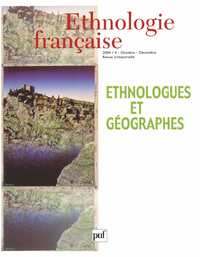 Ethnologie française 2004, n° 4