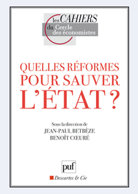 Quelles réformes pour sauver l'État ?