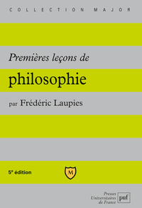 PREMIERES LECONS DE PHILOSOPHIE