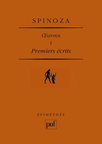 PREMIERS ECRITS. OEUVRES COMPLETES I - INTRODUCTION DE PIERRE-FRANCOIS MOREAU. TEXTE ETABLI PAR FILI