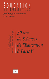 30 ans de sciences de l'éducation à paris V