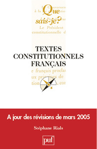 Textes constitutionnels français