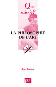 La philosophie de l'art