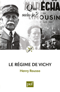 LE REGIME DE VICHY (2ED) QSJ 1720