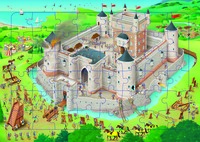 Châteaux et chevaliers - Puzzle