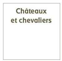 Poster à colorier cherche et trouve : le château