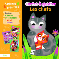 LES CHATS - CARTES A GRATTER