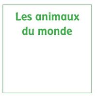 POSTER A COLORIER CHERCHE ET TROUVE : LES ANIMAUX