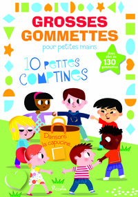 COMPTINES DANSONS LA CAPUCINE - GROSSES GOMMETTES