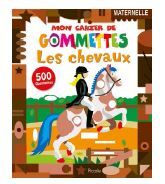 LES CHEVAUX - MON ATELIER GOMMETTES - 500 GOMMETTES