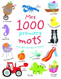 Mes 1000 premiers mots avec des cherche et trouve