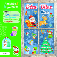 Déco vitre Hiver 