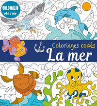 COLORIAGES CODES - LA MER