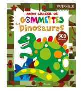 LES DINOSAURES - MON ATELIER GOMMETTES - 500 GOMMETTES