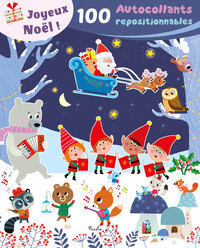 100 STICKERS NOEL
