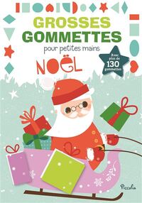 Noël grosses gommettes pour petites mains 