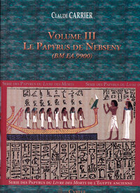 Le Papyrus de Nebseny (BM EA 9900)