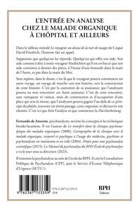 L’entrée en analyse chez le malade organique à l’hôpital et ailleurs