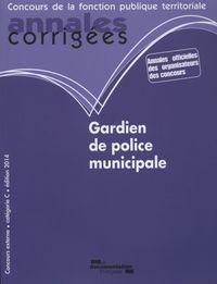 Gardien de police municipale 2014 - annales corrigees n°45