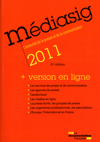 Mediasig 2011 - livre + version en ligne - l'essentiel de la presse