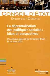 LA DECENTRALISATION DES POLITIQUES SOCIALES : BILAN ET PERSPECTIVES