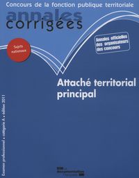 Annales corrigées n 20 attaché territorial principal