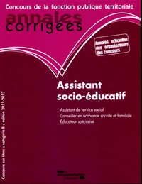 Annales corrigées n°23 assistant socio-éducatif 2011-2012