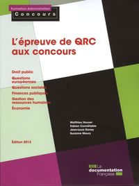 L'épreuve de qrc aux concours