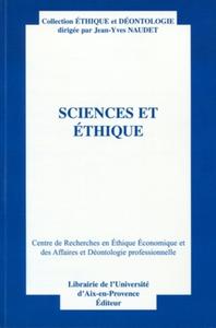 Sciences et éthique