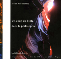 UN COUP DE BIBLE DANS LA PHILOSOPHIE