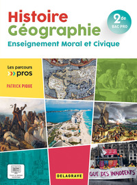 Histoire Géographie EMC - Les Parcours Pros 2de Bac Pro, Pochette de l'élève